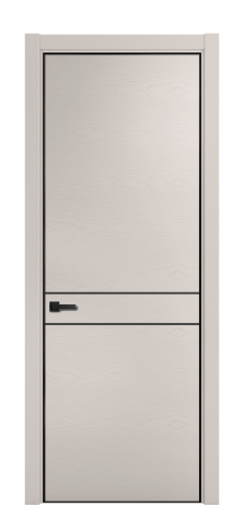 Дверь межкомнатная Слот 10-002 Цвет Ясень Дымчатый Покрытие ЭМАЛИ Шпон крашеный Наличник L 75 Цена 48856