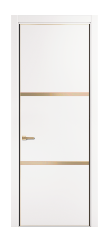 Дверь межкомнатная Слот 41-002 Цвет Гриджио Покрытие ЭМАЛИ Эмаль Наличник L 75 Цена 48928