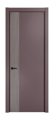 Дверь межкомнатная Дуэт 19 Цвет Лиловый Покрытие ЭМАЛИ Эмаль Наличник L 75 Цена 55220
