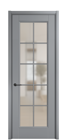 Дверь межкомнатная Сиена 10 Цвет Лиловый Покрытие ЭМАЛИ Эмаль Наличник L 50 Цена 58082