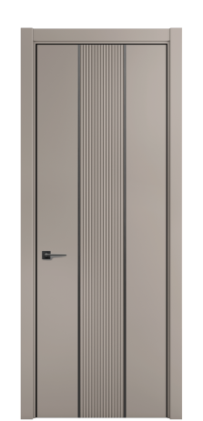 Дверь межкомнатная Меццо Слот 11 Цвет Какао Покрытие ЭМАЛИ Эмаль Наличник L 75 Цена 48540